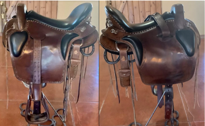 Picture of Timberline Endurance Saddle - Officer Model, PRICE REDUCED!