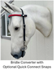 Picture of Bridle Converter (straight cheek pieces)